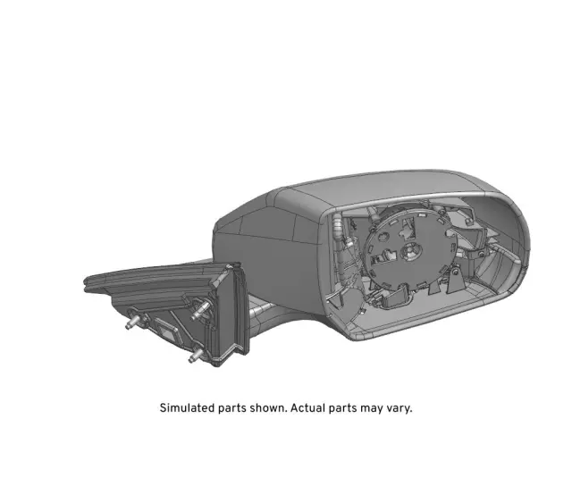 Passenger Side Door Mirror Housing - GM (84760014)