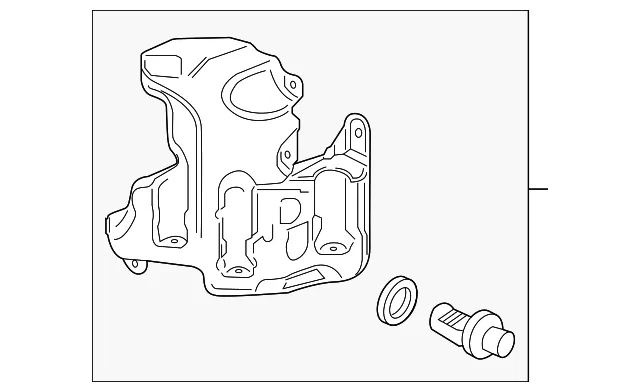 Windshield Washer Solvent Container - GM (84763238) - view 4