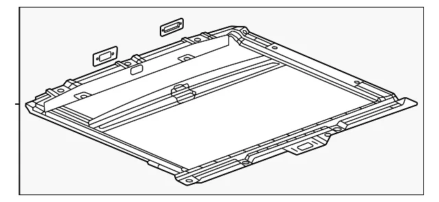 Sunshade - GM (84767955) - view 2