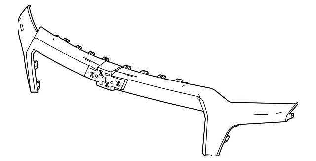Upper Molding - GM (84770668) - view 3
