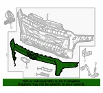 Upper Molding - GM (84770668) - view 8