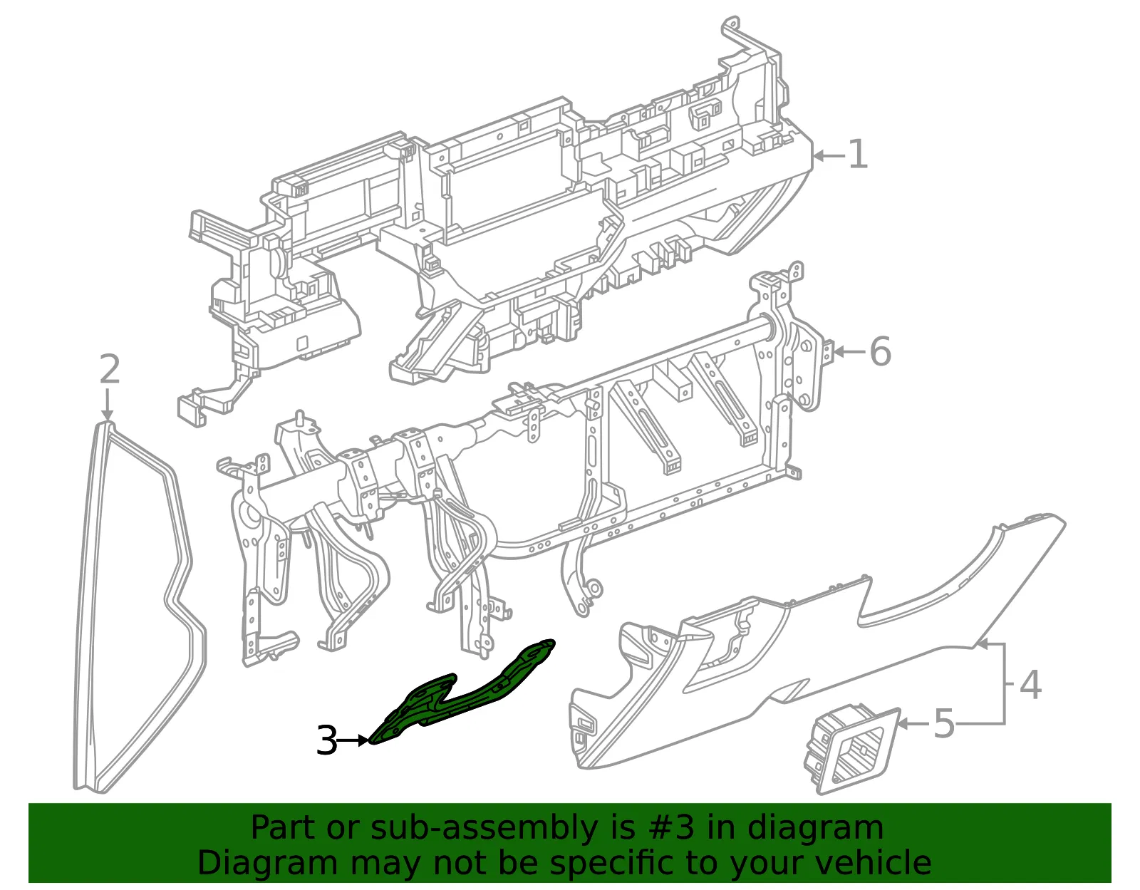 Deflector - GM (84774715) - view 3