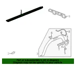 Upper Molding - GM (84777540) - view 8