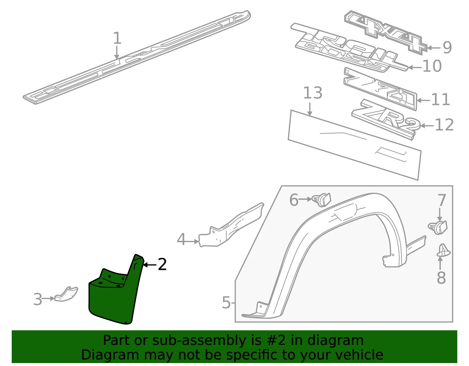 Deflector - GM (84777543) - view 3
