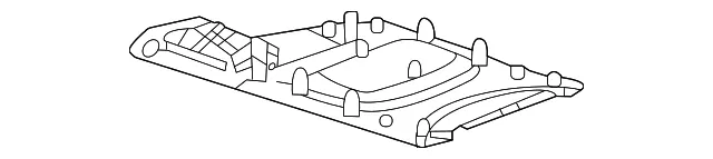 Armrest Latch - GM (84778182) - view 2