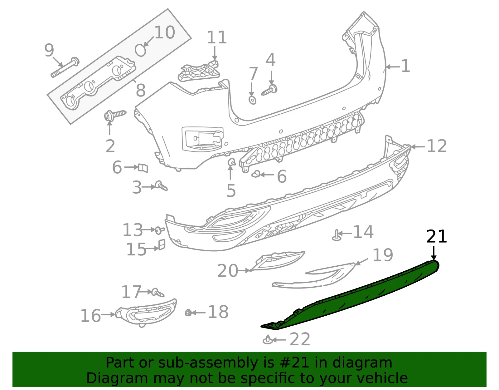 Lower Deflector - GM (84788332) - view 4