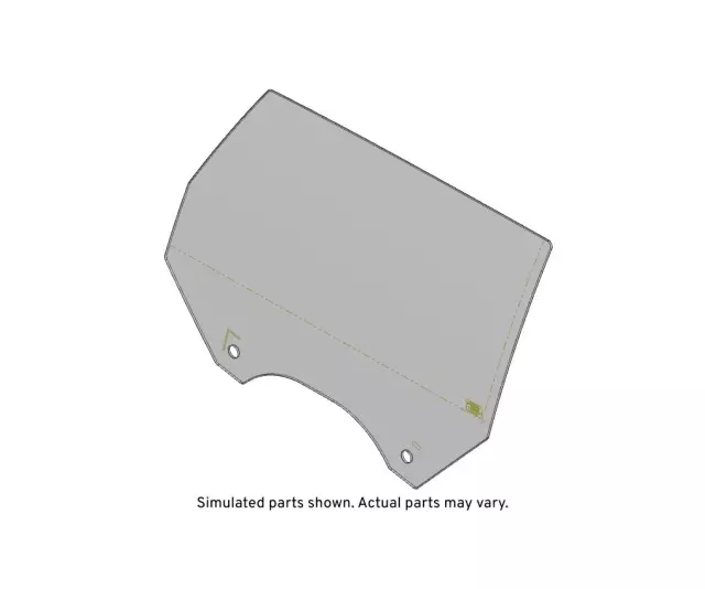 Front Driver Side Door Window - GM (84809786) - view 4