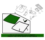 Windshield - GM (84815766) - view 6