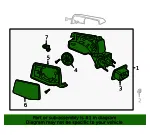 Mirror Assembly - GM (84823220) - view 9