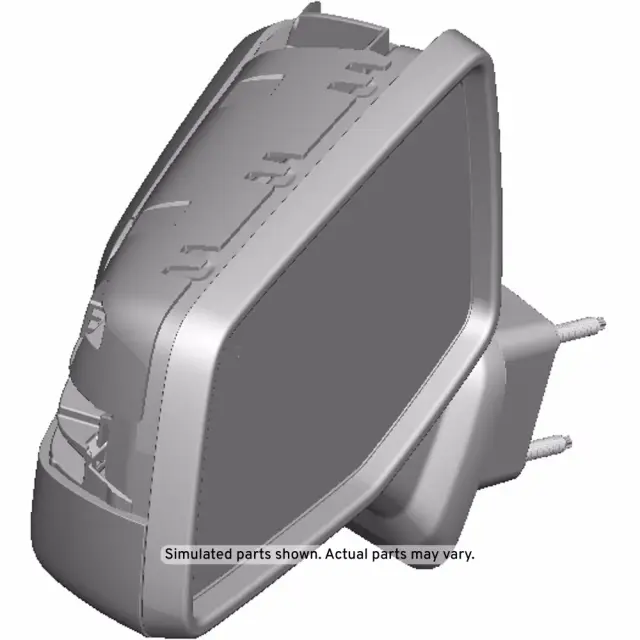 Driver Side Door Mirror without Cover - GM (84823227)