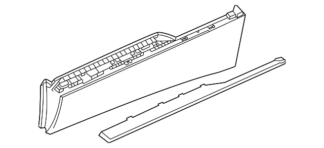Lower Molding - GM (84828711) - view 2