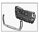 Galvanized Silver Front Grille - GM (84835783) - view 8