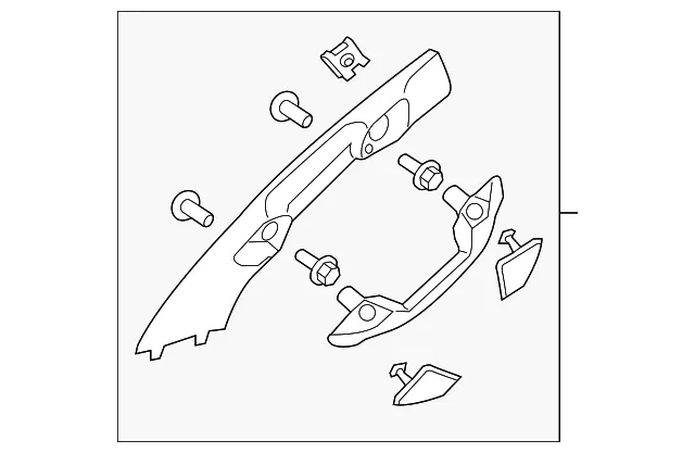 Windshield Pillar Trim - GM (84838080) - view 2