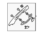 Windshield Pillar Trim - GM (84838080) - view 5