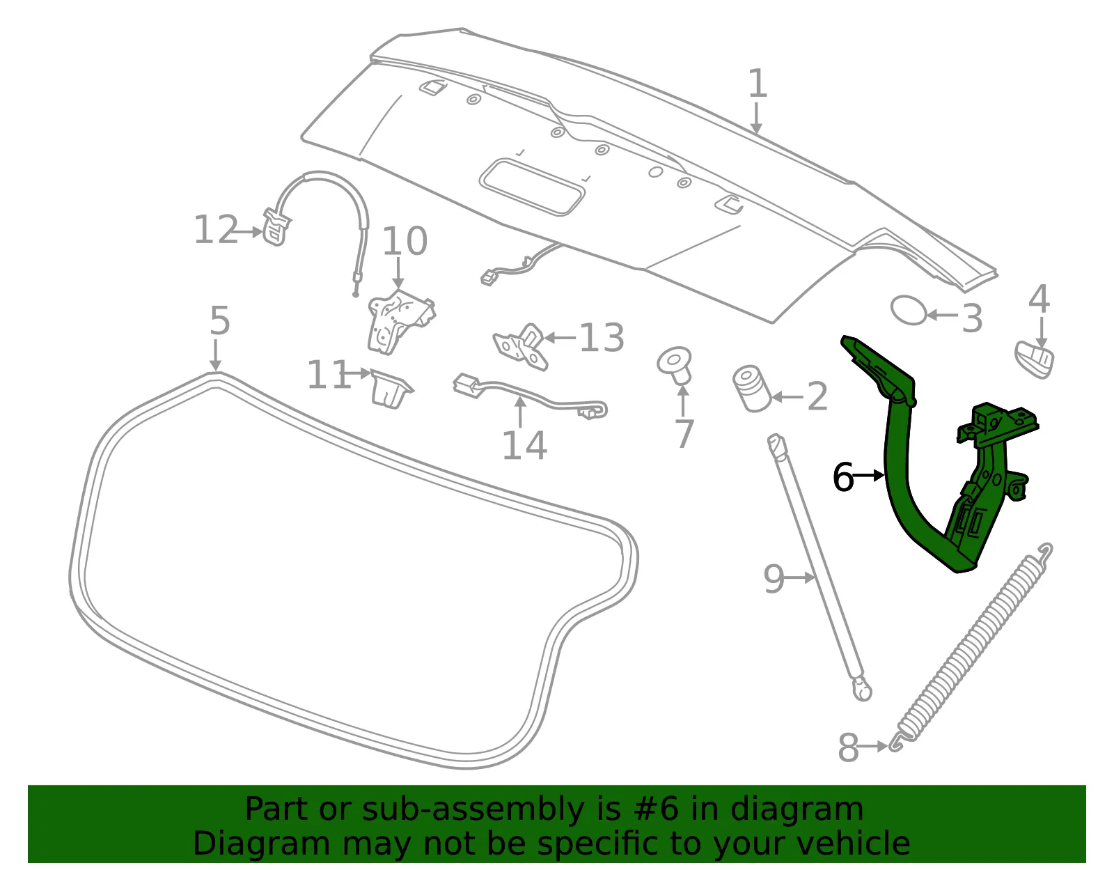 Hinge - GM (84844097) - view 4