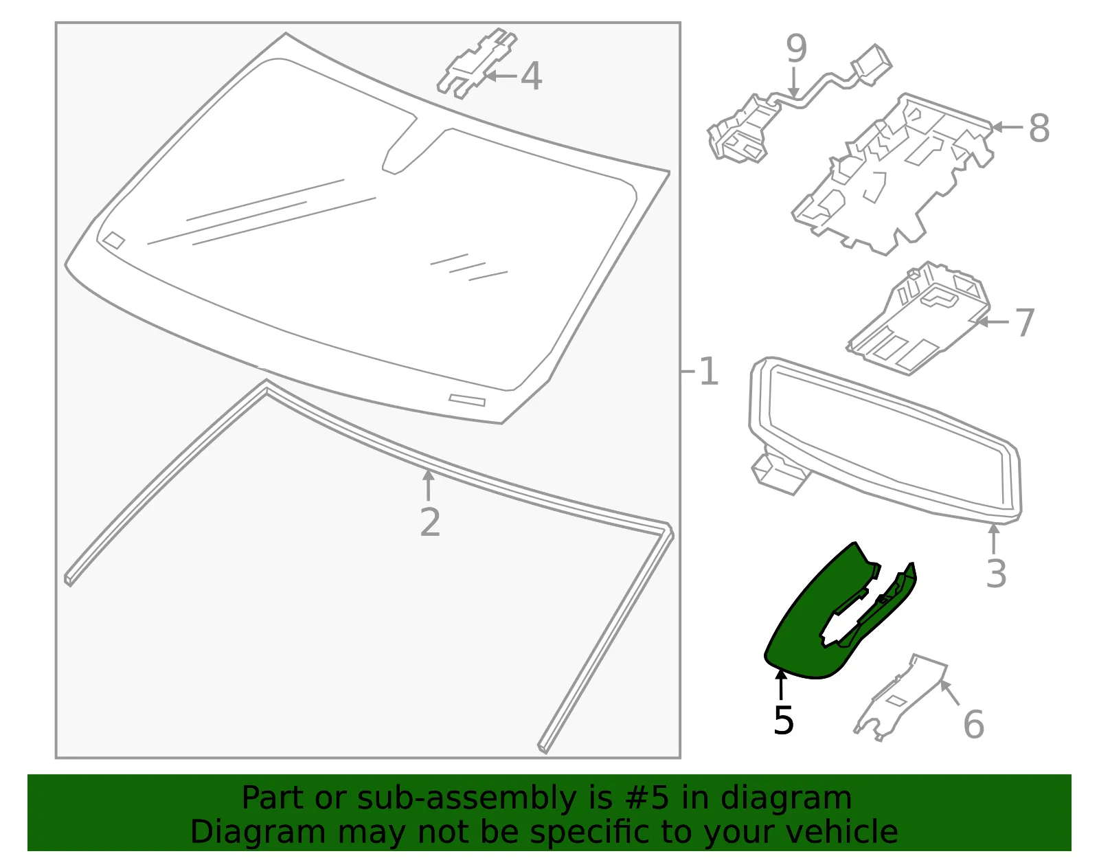 Mirror Cover - GM (84844925) - view 3