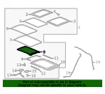Sunshade - GM (84846571) - view 7