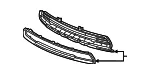 Black Front Lower Grille - GM (84849521) - view 6