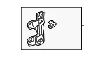 Front Driver Side Door Armrest Bracket - GM (84849862) - view 8