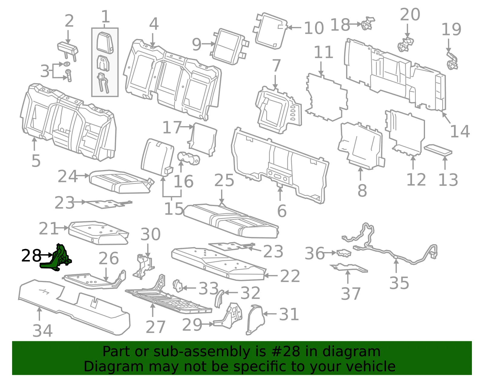 Latch - GM (84850478) - view 3