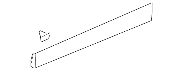 Lower Molding - GM (84853274) - view 2