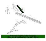 Upper Molding - GM (84861674) - view 6