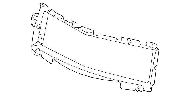 Front Bumper Shutter - GM (84861729) - view 2
