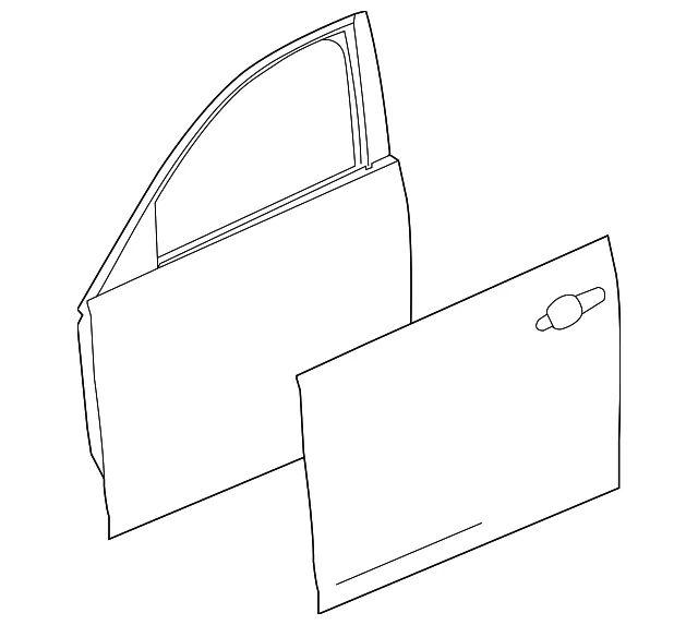 Front Driver Side Door - GM (84862360) - view 2