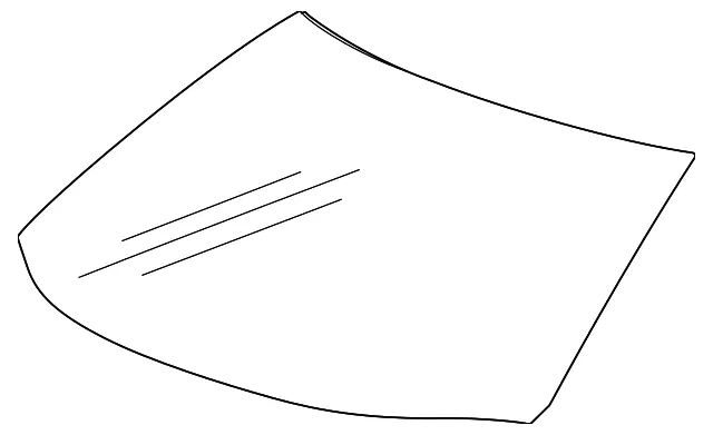 Windshield - GM (84866105) - view 2