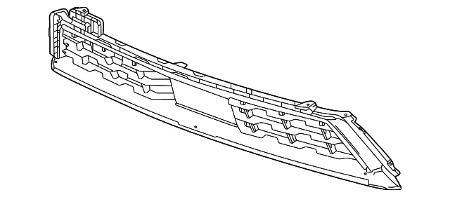 Lower Grille - GM (84870702) - view 2