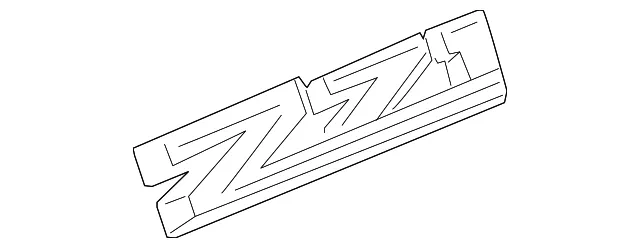 Fender Emblem - GM (84871949) - view 4
