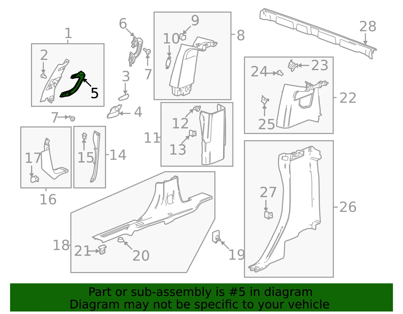 Grip Handle - GM (84874068) - view 3