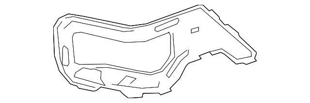 Bumper Bracket - GM (84874235) - view 2