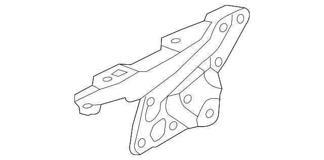Driver Side Hood Hinge - GM (84876483) - view 2