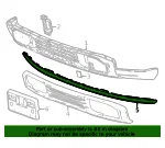 Lower Deflector - GM (84878752) - view 8