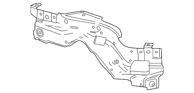 Bumper Bracket - GM (84878964) - view 2