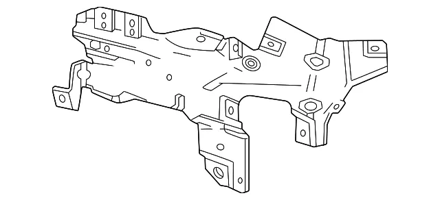 Bumper Bracket - GM (84879010) - view 2