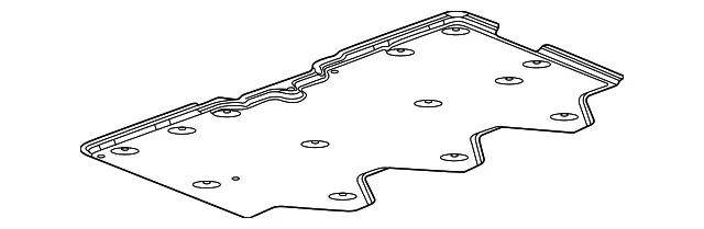 Floor Pan Splash Shield - GM (84882525) - view 2