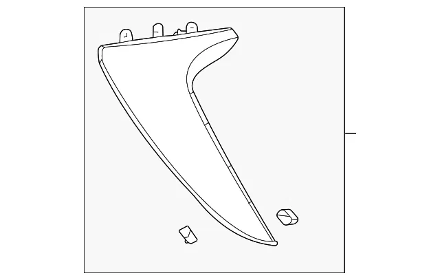 Side Spoiler - GM (84885001) - view 2