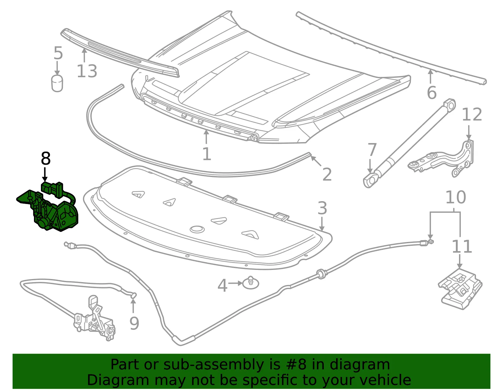 Latch - GM (84885862) - view 3