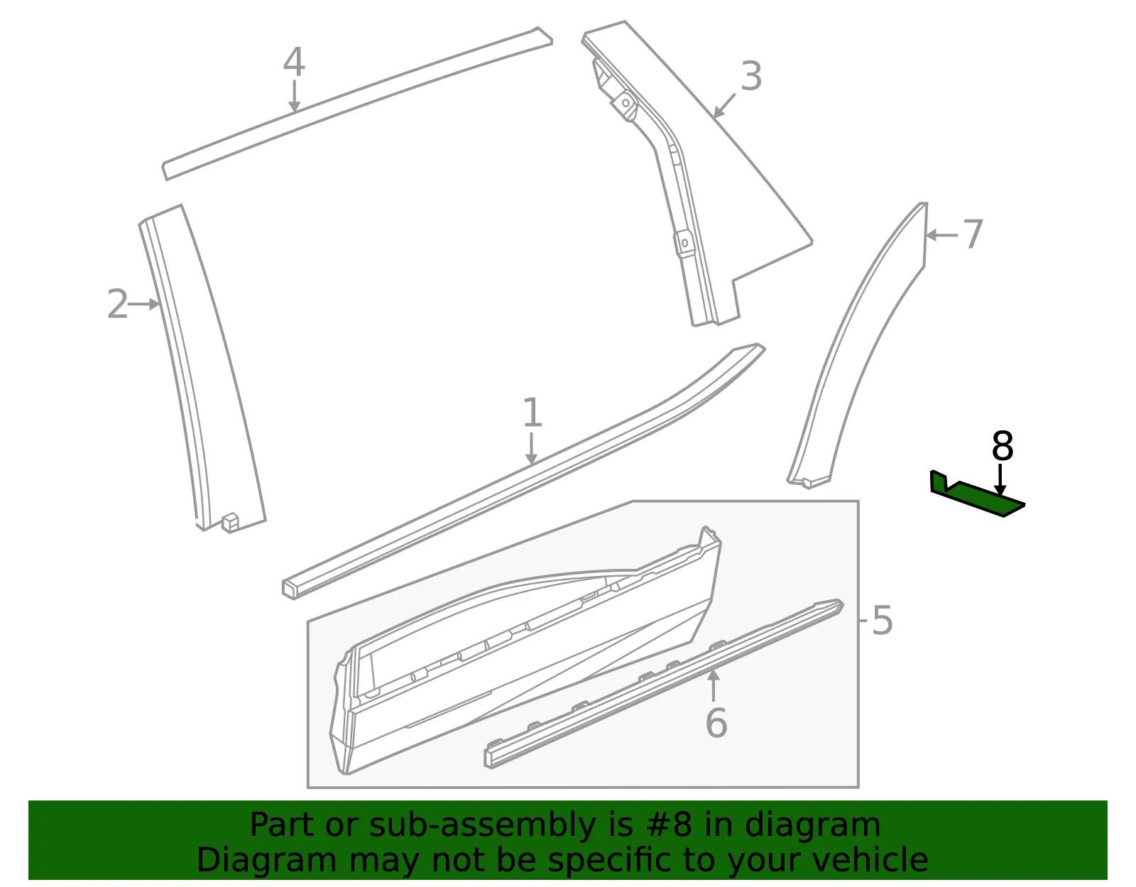 Nameplate - GM (84886521) - view 3