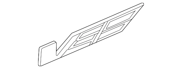Nameplate - GM (84886523)