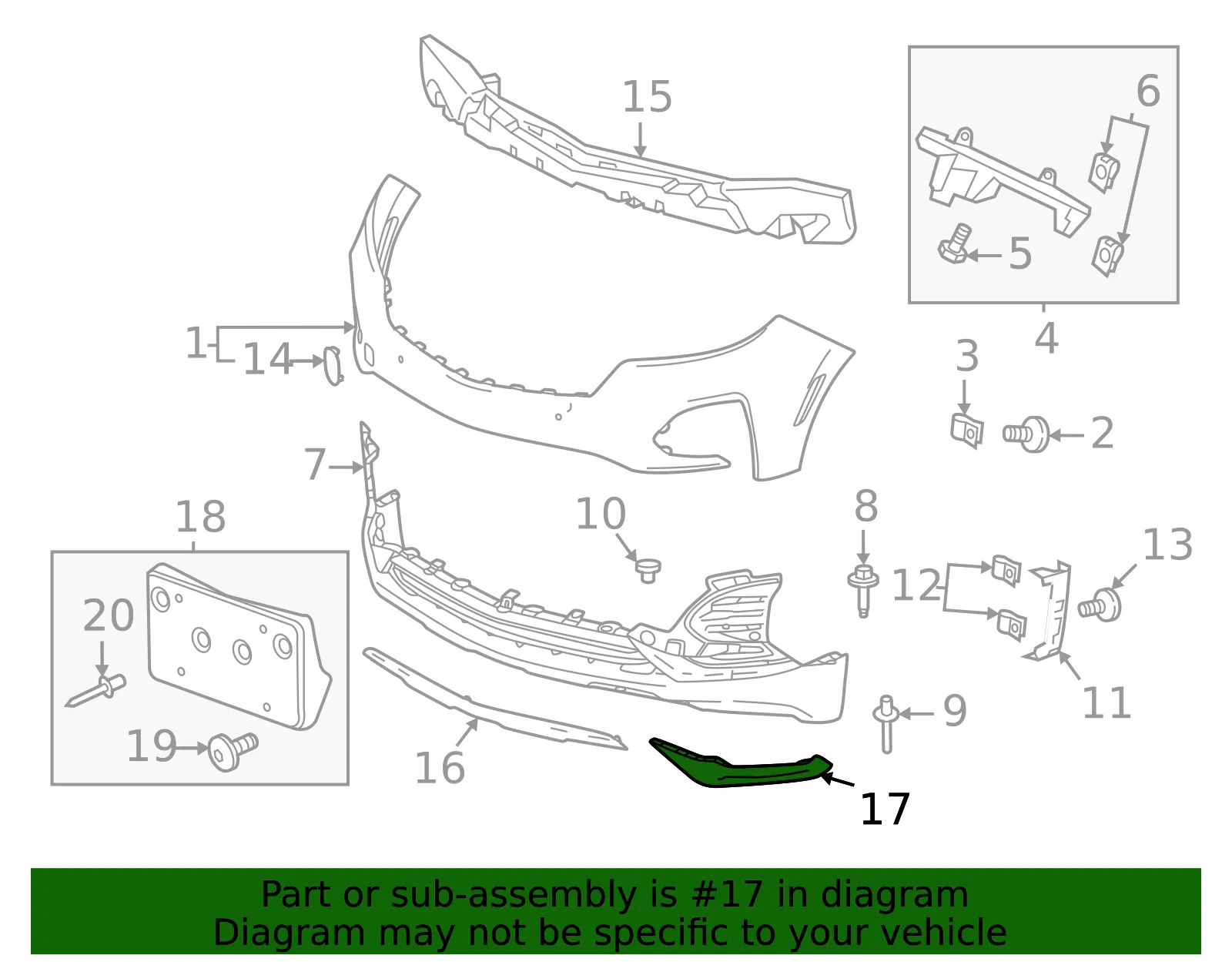 Corner Molding - GM (84896862) - view 3