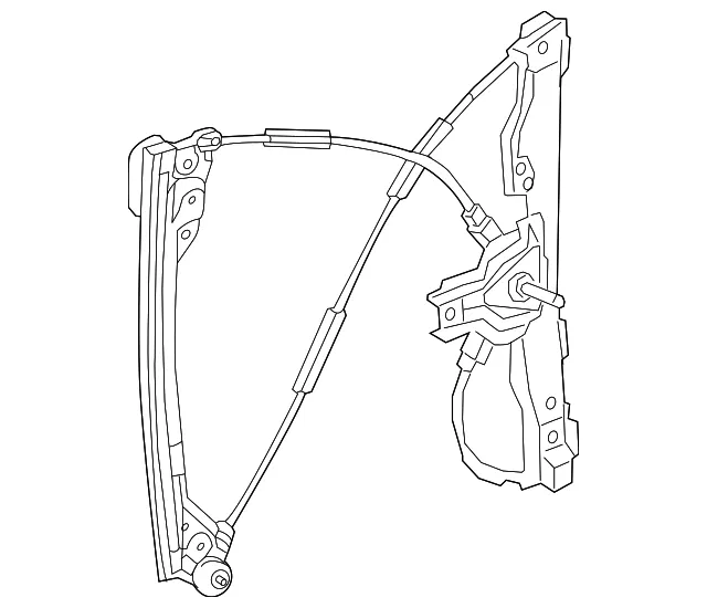 Window Regulator - GM (84903331) - view 3