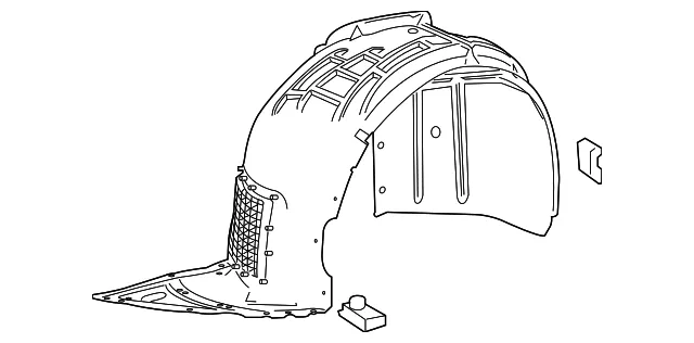Fender Liner - GM (84922606) - view 3