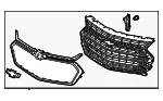Grille Assembly - GM (84924280) - view 6