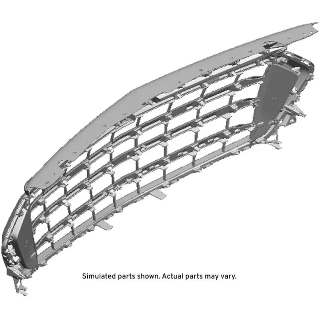 Grille Assembly - GM (84924282) - view 6
