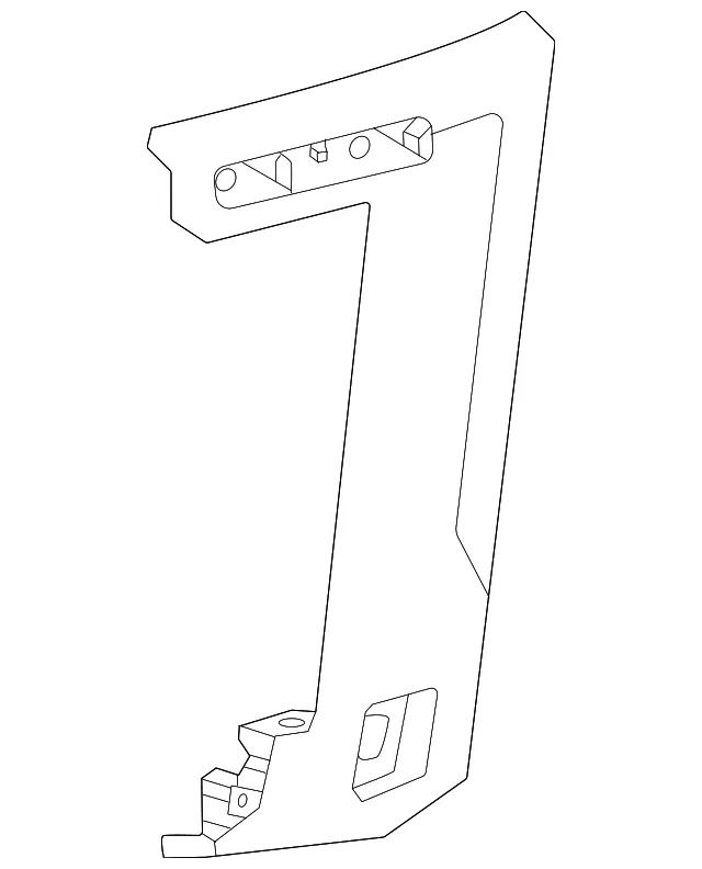 Side Molding - GM (84924570) - view 2