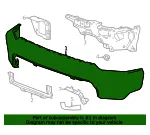 Bumper - GM (84924931) - view 8