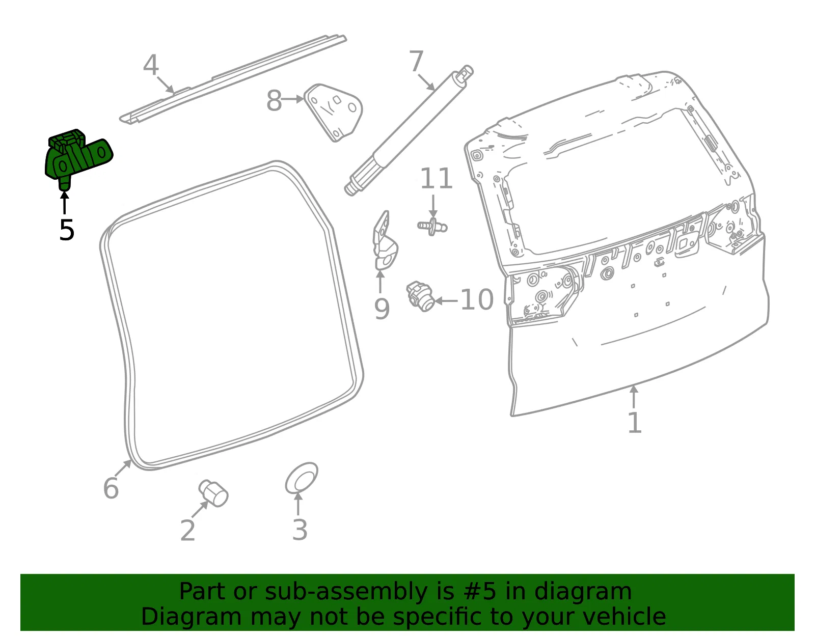 Hinge - GM (84926245) - view 3